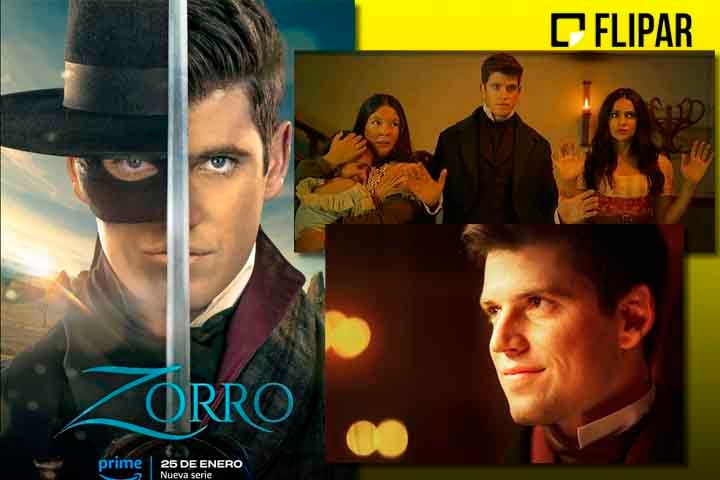 A história de Zorro começa quando o personagem busca justiça pelo assassinato do pai. Então, ele retorna à Califórnia para descobrir o que aconteceu e colocar em prática a sua vingança