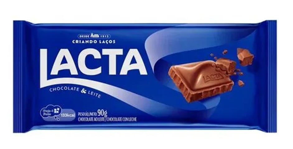 O chocolate Lacta ficou na quinta posição, pois os jurados o classificaram com aspecto opaco, que não derrete bem na boca e sabor típico, bem doce, com cacau pouco presente e padronizado com aromatizante. 