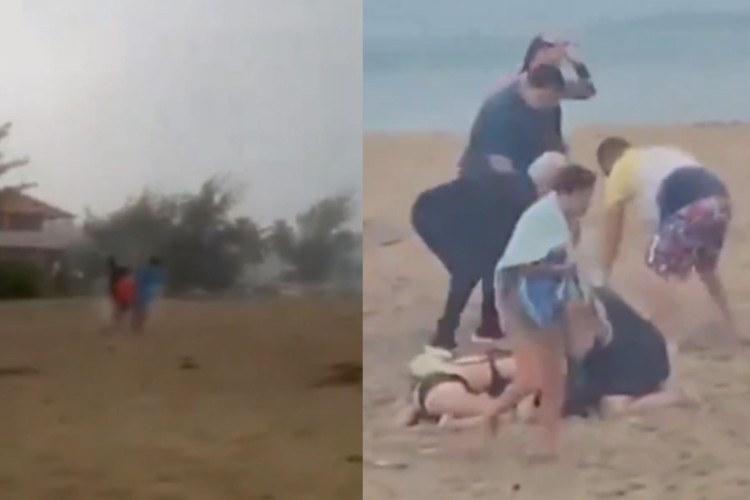 Três crianças são atingidas por raio em praia de Porto Rico