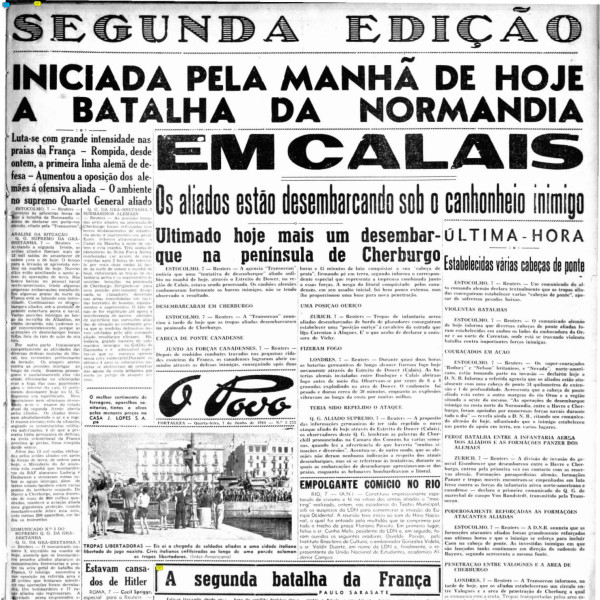 OITD_19440607aa01b - ACERVO O POVO - BATALHA DA NORMANDIA