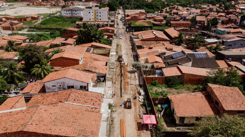 Vista a&eacute;rea da Granja Lisboa