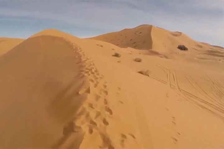 O estudo pioneiro concluiu que a duna Lala Lallia, no Marrocos, país localizado no norte da África, se formou 13 mil anos atrás, no final da última era do gelo na Terra.
