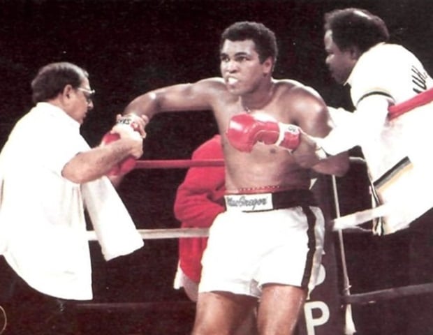 E, em 11 de dezembro de 1981, Muhammad Ali fez a última luta da carreira na derrota para Trevor Berbick, no que ficou conhecido como Drama nas Bahamas.