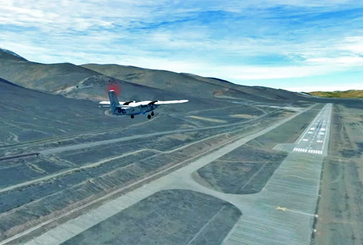 1º - O Qambo Bamda é mais um aeroporto no Tibete. Como as condições da localidade exigem aeródromos com pistas longas, este lidera no quesito mundial com 5.500 metros de extensão. 