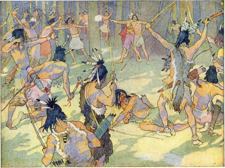 Ela é mais conhecida por supostamente ter salvado a vida do capitão inglês John Smith, que havia sido capturado por membros da tribo Powhatan. 