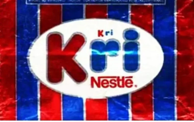 Kri, da Nestlé: Em 1971, a Nestlé lançou esse chocolate, que fazia barulho ao ser mastigado por causa da consistência. O produto já era conhecido em outros países como Crunch e a empresa resolveu unificar a marca no Brasil em 1992, marcando o fim do saudoso Kri.