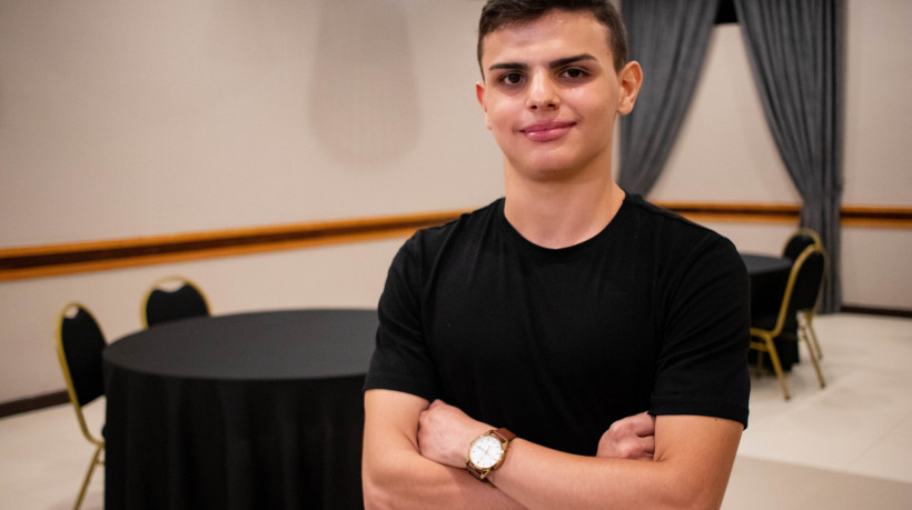  Pedro Arthur, pr&eacute;-candidato &agrave; verean&ccedil;a no evento MBL no Cear&aacute;, ainda n&atilde;o tem 18 anos completos