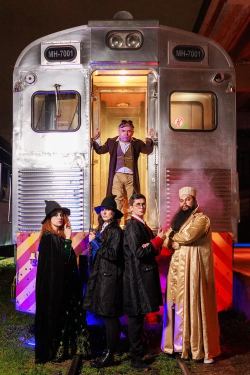 É o Expresso Bruxo, inaugurado em 2023  em Curitiba, no Paraná. 