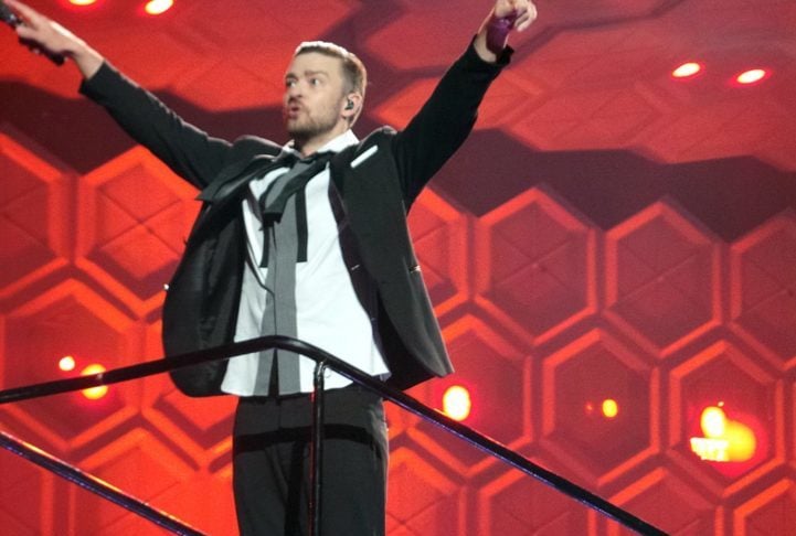 Atualmente, Timberlake está em turnê pelos Estados Unidos. Ele tem dois shows agendados em Chicago e mais dois em Nova York na próxima semana.