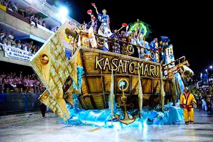 A unidos do Porto da Pedra no Carnaval de 2008 entrou na Marquês de Sapucaí com o enredo 100 anos de imigração japonesa no Brasil - tem pagode no Maru. A agremiação de São Gonçalo ficou na 11ª posição, à frente da rebaixada São Clemente.