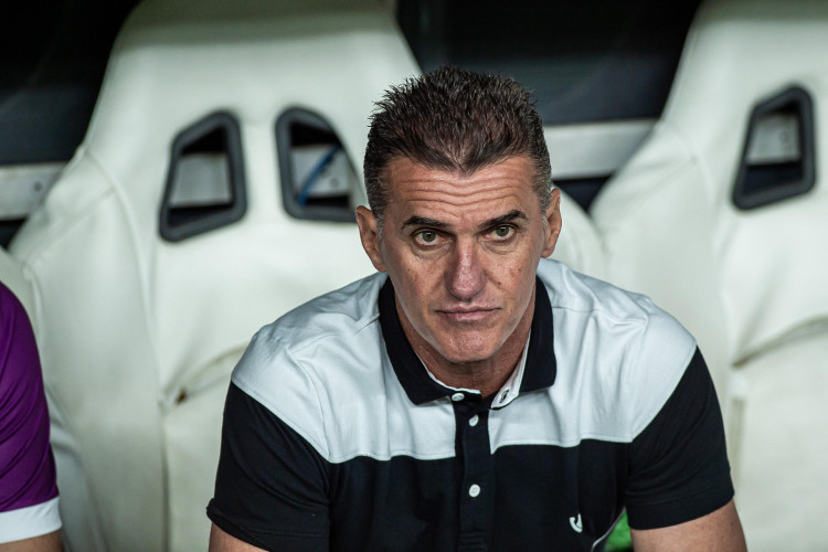 Vagner Mancini no jogo Ceará x Sport, no Castelão, pela Série B 2024