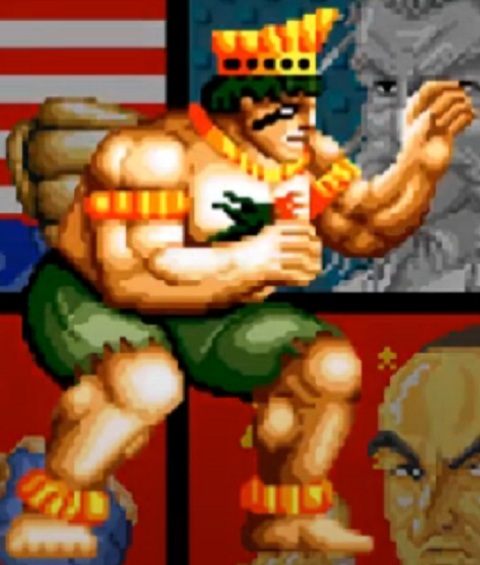 Golrio - Um dos lutadores menos conhecido pelo público, Golrio é do jogo Fight Fever e se caracteriza por ter semelhança física e de traje com um pajé, representando determinadas tribos indígenas brasileiras.