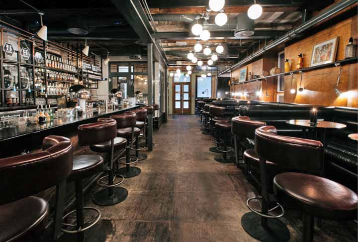 Com três bares em seu interior, e até uma barbearia, o norueguês Himkok, de Oslo, fecha o top 10.