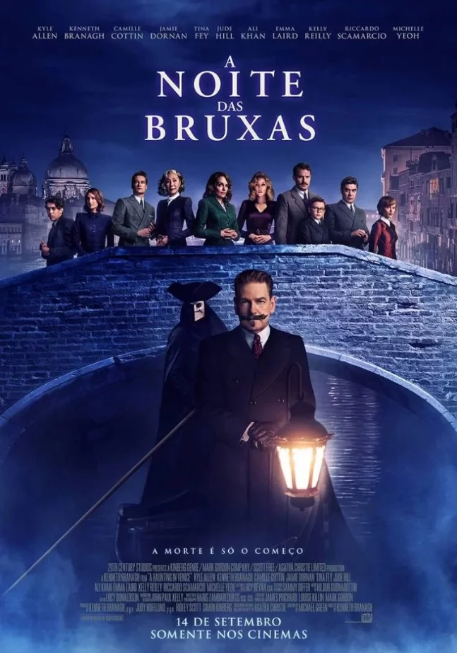 Em A Noite das Bruxas,  Poirot vive em Veneza, na Itália, e participa de uma sessão espírita, após pedido de uma amiga. Ele tem que encarar os mistérios do passado dos participantes desse ritual para elucidar o crime.