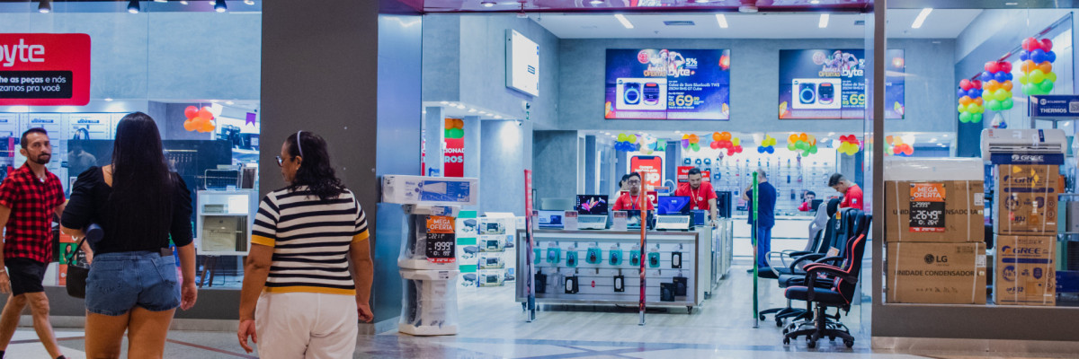 No Ceará, Maranhão, Piauí e Pará, a ibyte também atua no segmento corporativo por meio do canal "ibyte Empresas"