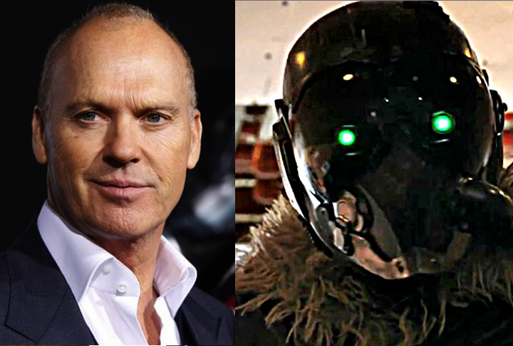  Michael Keaton/ Abutre- O ator, nascido em 5/9/1951 na Pensilvânia (EUA), foi de herói a vilão no universo HQ. Ele foi o homem-morcego em “Batman” (1989). Mas, duas décadas depois, assumiu a pele do vilão Adrian Toomes/Abutre em “Homem-Aranha - De volta pra Casa” (2017) e “Morbius” (2022).