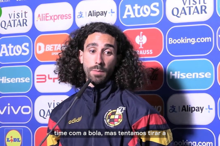 Cucurella comemora boas atuações com a Espanha na Euro 2024