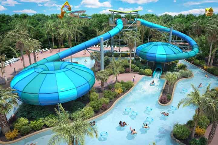 Um toboágua de 39 metros de altura foi inaugurado no dia 15/3 em Orlando, nos EUA. A atração mistura trilha sonora e elementos de vídeo sincronizados se chama Tassie’s Underwater Twist e fica dentro do Aquatica Orlando.