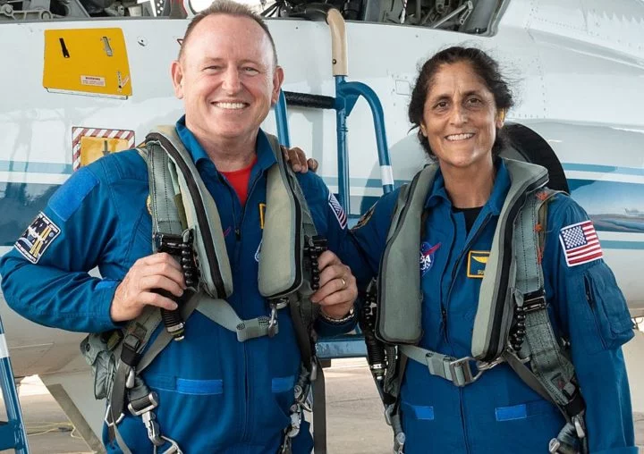 Os pilotos de teste Butch Wilmore e Suni Williams, da Agência Espacial dos Estados Unidos (Nasa), estão 