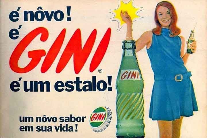 O Gini, assim como o Crush, seguem sendo comercializados fora do Brasil. O Gini na França e na Bélgica, e o Crush, nos Estados Unidos, Canadá e Reino Unido. 
