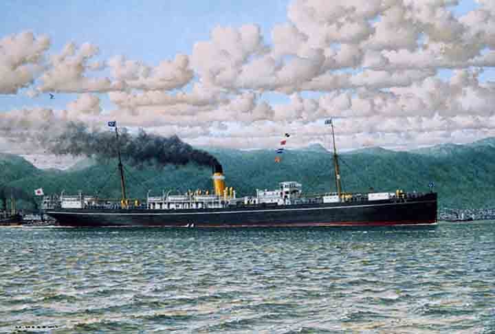 O Kasato Maru é considerado pela historiografia oficial como o primeiro navio a aportar no Brasil com imigrantes japoneses. A viagem de 52 dias começou no porto de Kobe e terminou no Porto de Santos em 18 de Junho de 1908. Vieram 781 pessoas, sendo 186 mulheres que compunham 165 famílias.