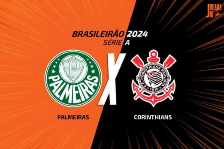 Eternos rivais, Palmeiras e Corinthians realizam o clássico da 13ª rodada do Campeonato Brasileiro no Allianz Parque