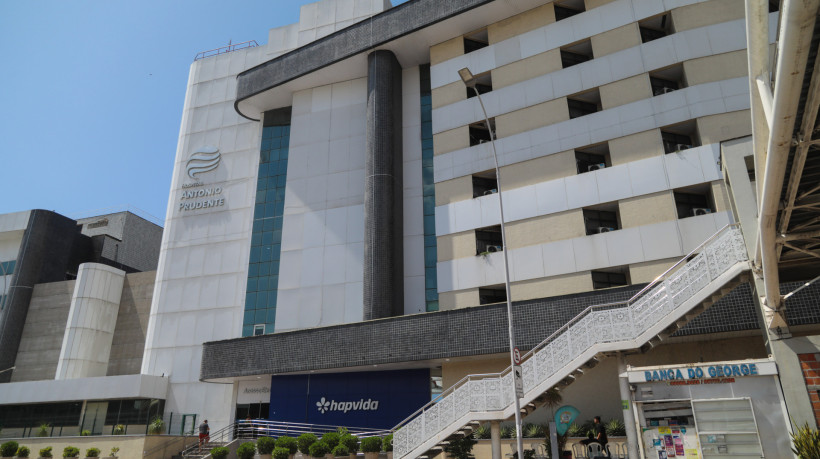  Fachada do Hospital Ant&ocirc;nio Prudente pertence ao grupo Hapvida Notredame Interm&eacute;dica