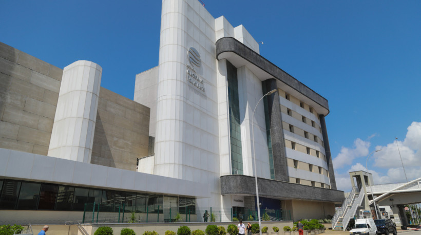 FORTALEZA-CE, BRASIL, -26-06-2024: Fachada do Hospital Antônio Prudente. (foto: Beatriz Boblitz/O Povo)