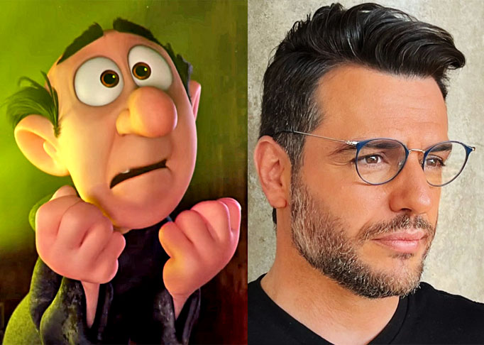 Rodrigo Lombardi / Dingwall - Valente (2012): Dingwall é um dos pretendentes ao coração da Princesa Mérida, a protagonista do filme. Ele representa o clã Dingwall, um dos três clãs rivais que buscam a mão de Mérida em casamento, conforme a tradição escocesa.