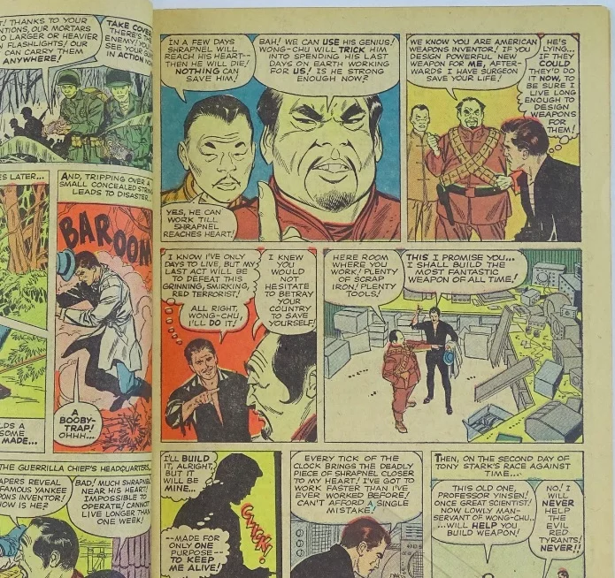 Em uma viagem de negócios para o Vietnã, Stark é sequestrado por guerrilheiros do Vietnã do Norte que o pressionam a construir armas para eles.