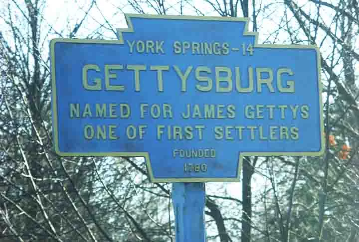 O conflito, que opôs os exércitos Confederado (sul) e da União (norte), ocorreu nas imediações da cidade de Gettysburg, no estado da Pensilvânia, 
