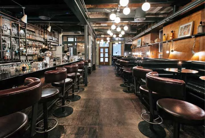 Com três bares em seu interior, e até uma barbearia, o norueguês Himkok, de Oslo, fecha o top 10.