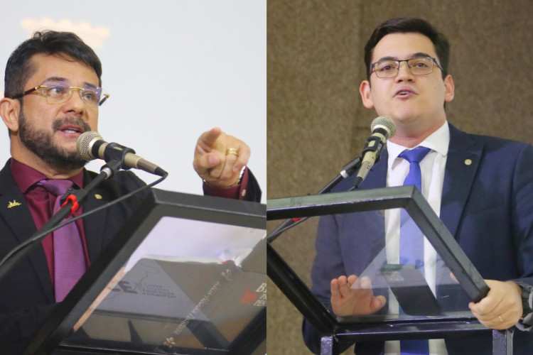 ￼DEPUTADOS Apóstolo Luiz Henrique (Republicanos) e Carmlo Neto (PL)