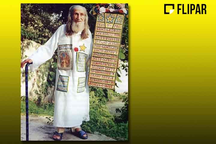 A homenagem a Gentileza se deve à sua popularidade. Dizendo-se profeta, ele andava pela Zona Central do Rio com túnica branca e longa barba, transmitindo mensagens de paz. Ele criou o bordão Gentileza gera gentileza. E disse que, ainda criança, teve premonição de que, após constituir família, deixaria tudo para trás na missão de fazer o bem. 