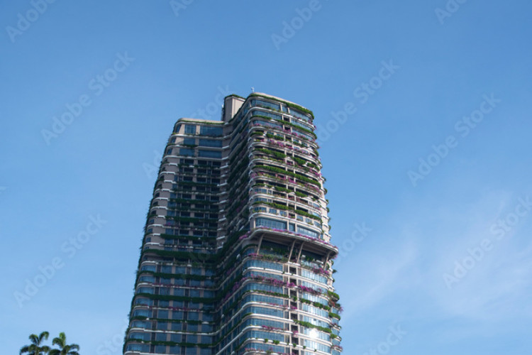 Forest Cityse tornou uma cidade fantasma construída na costa sul do estado de Johor, na Malásia