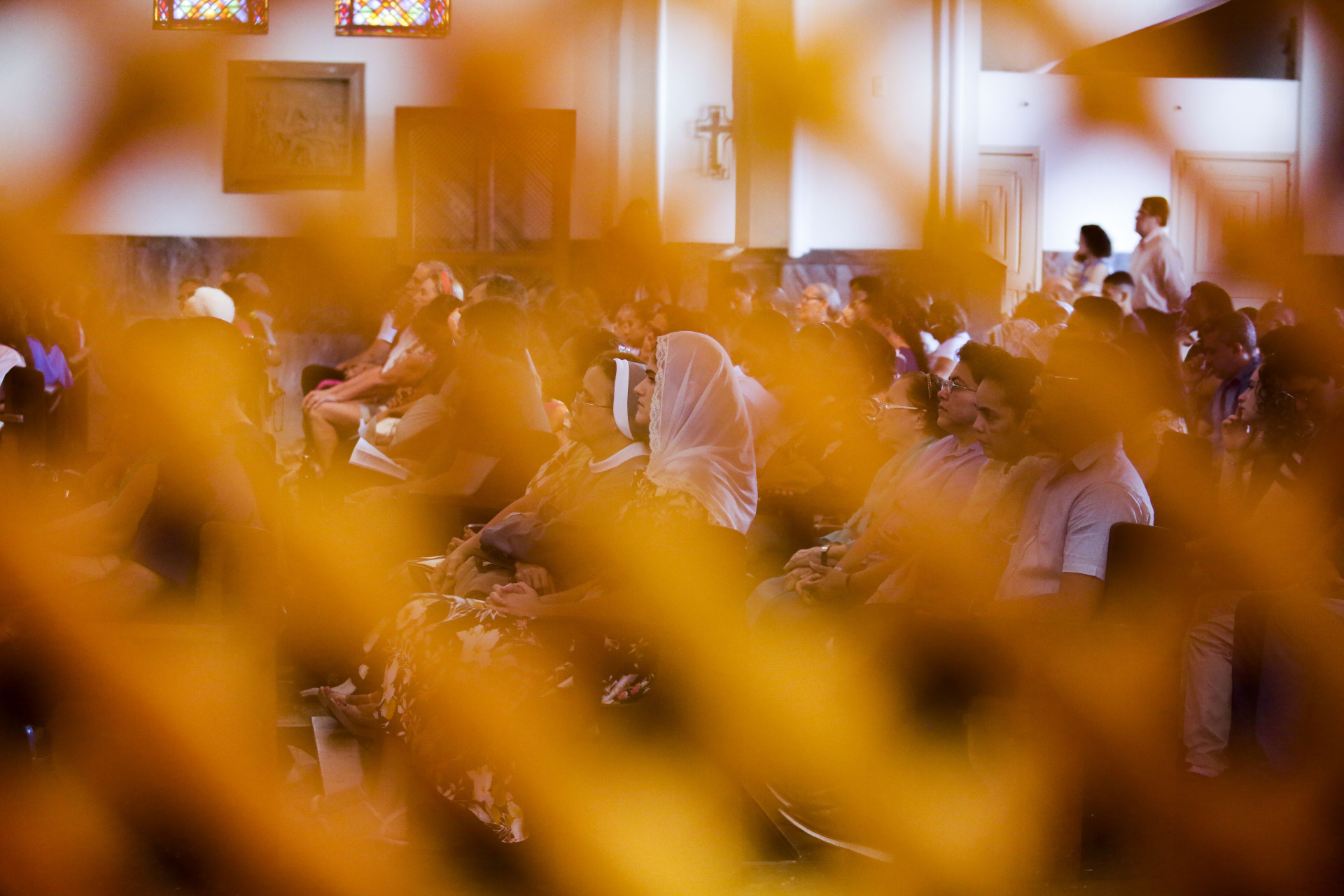 FORTALEZA-CE, BRASIL, 06-07-2024: Dom Gregório Paixão, arcebispo de Fortaleza recebe Pálio arquiepiscopal. catedral da Sé. (Foto: Fabio Lima/ OPOVO)