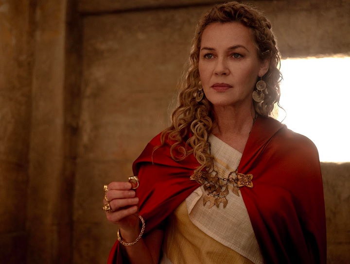 Lucilla (Connie Nielsen): A atriz repete o papel de Lucilla, que no primeiro filme era esposa de Maximus (Russel Crowe).