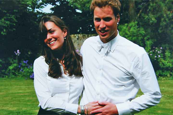 Kate Middleton, que nasceu dia  9 de janeiro de 1982, é a mais velha de três filhos de pais que se tornaram milionários. Seu anel de noivado pertencia à princesa Diana.