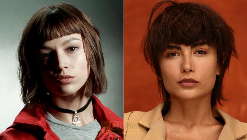 Tóquio (Úrsula Corberó) - Poderia ser interpretada pela atriz Maria Casadevall, com sua expressão firme e compenetrada. 