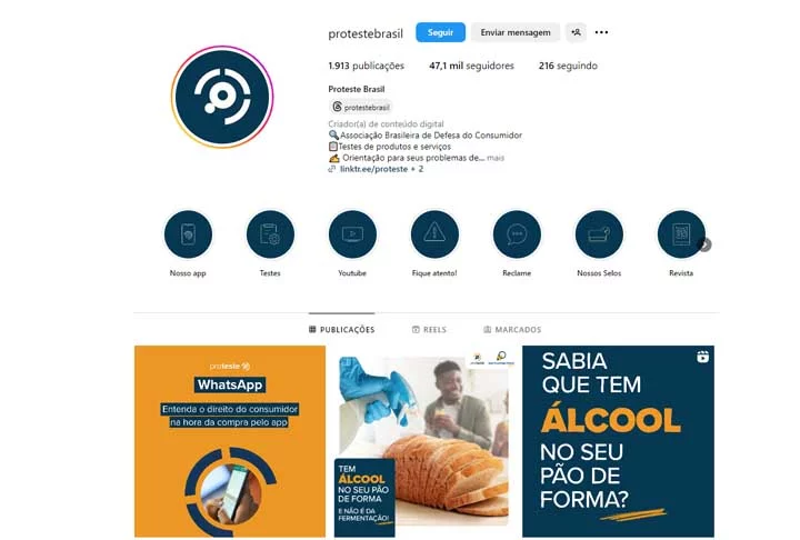 Fundada em 16/7/2001, a Proteste conta com mais de 250 mil filiados. É a maior associação de consumidores do Brasil e da América Latina. 