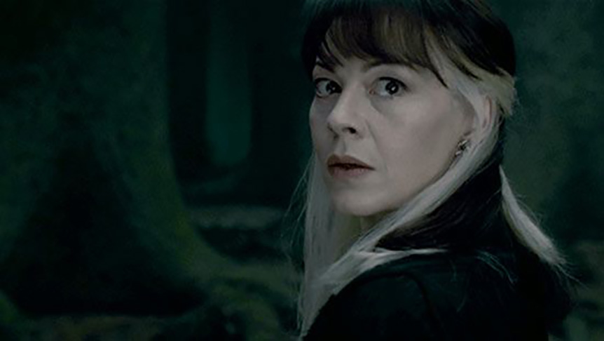 Helen McCrory - A atriz viveu Narcisa Malfoy, mãe de Draco, personagem que protege o filho ao longo da saga e que, em Relíquias da Morte (2010), ajuda a manter Harry vivo durante um embate com Voldemort.