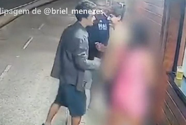 Depois do acidente, surgiram vários rumores de que o relacionamento teria chegado ao fim após a divulgação das imagens das câmeras do quiosque onde o ator estava antes de ser atropelado.