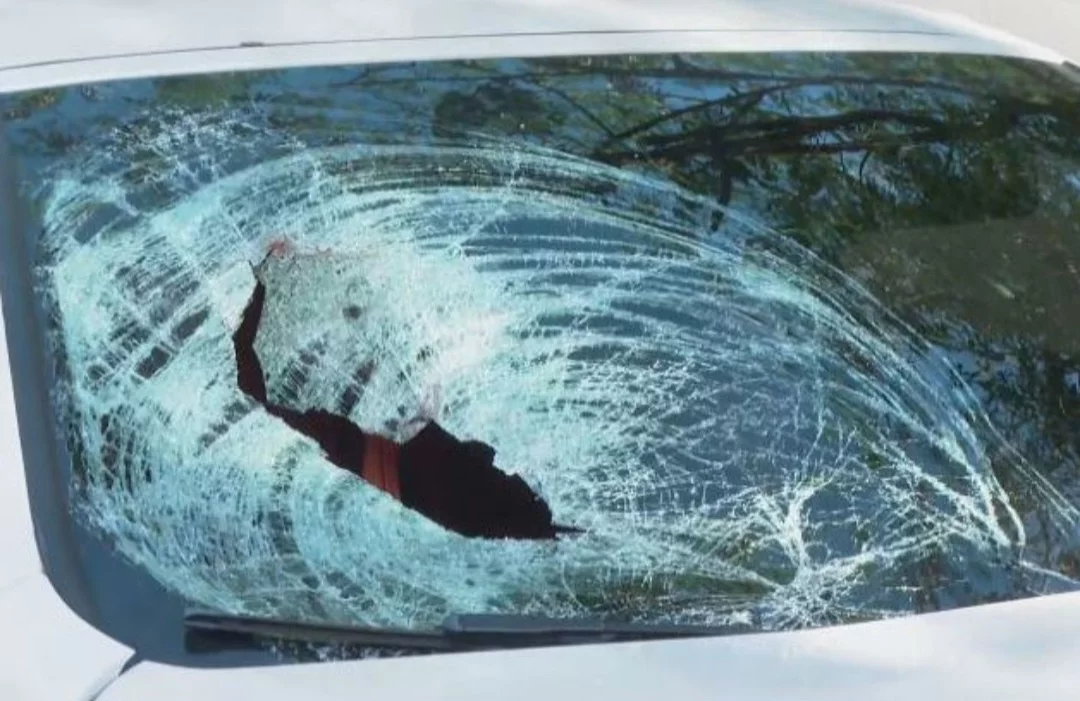 O vidro ficou destruído e havia amassados na lataria.  No BMW, segundo peritos, havia manchas de vinho e uma taça quebrada.