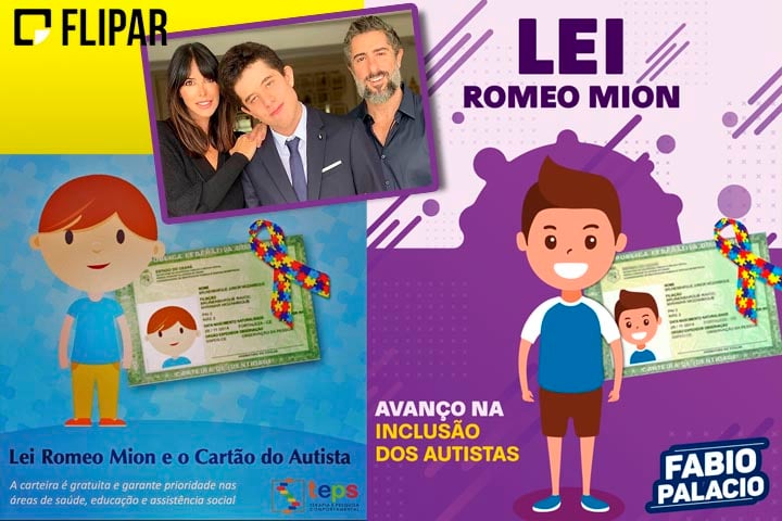 Os esforços de Mion pela causa foram reconhecidos com a aprovação da Lei Romeo Mion, que habilita a criação da Carteira de Identificação da Pessoa com Transtorno do Espectro Autista (Ciptea). A lei atesta a prioridade nas áreas de saúde, educação e assistência social para pessoas afetadas pelo transtorno.