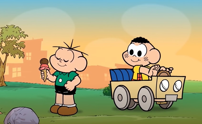 Curiosidade 3: Cebolinha e seus sapatos.  O Cebolinha foi criado em 1960 e Maurício de Souza tinha mais tempo para fazer os desenhos. Conforme a turma foi crescendo, ele optou por deixar os personagens descalços para ganhar agilidade. A própria Mônica só surgiu três anos depois, em 1963. 