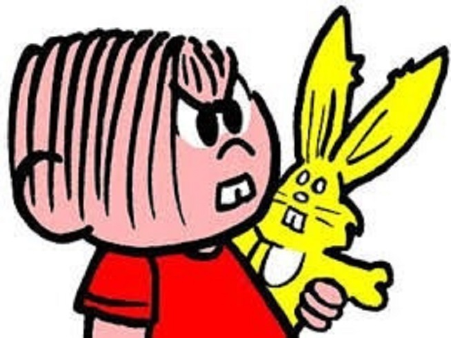 Curiosidade 2 : O Sansão era amarelo. É muito comum ver a Mônica segurando o seu coelho, que é azul. Mas no começo, Maurício de Souza havia desenhado o Sansão na cor amarela. 
