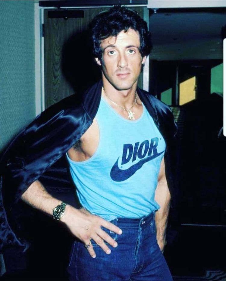 A primeira experiência de Stallone em frente às câmeras foi em um filme pornográfico. O ator revelou em entrevista ter estrelado O Garanhão Italiano (título no Brasil) por necessidade extrema, pois dormia há três semanas em uma estação de ônibus, em Nova York, e não tinha recursos nem para comer. Ele foi remunerado pelo trabalho com a quantia de 200 dólares. 