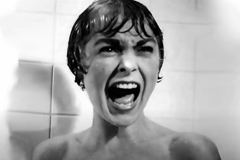 Primeira curiosidade: Psicose é o primeiro filme americano a mostrar uma descarga sendo dada em câmera. Hitchcock quis fazer isso para dar um elemento a mais de choque ao filme.