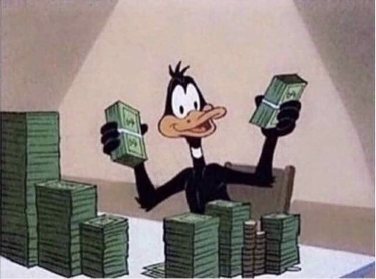 6º. Lugar: Patolino (Animações entre 1988 e 1995). Este popular pato é dono de uma personalidade plurifacetada nas séries de TV animadas Looney Tunes.