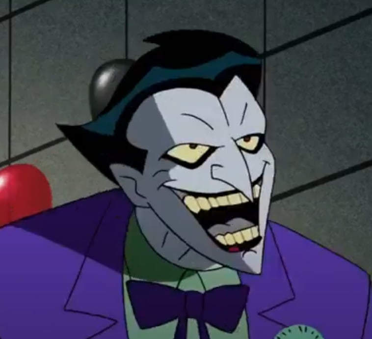 1° lugar: Coringa - O primeiro lugar fica muito bem reservado para o Coringa, principal vilão dentre tantos em Batman. Sua mente insana, sua risada característica e seus embates inesquecíveis contra o homem-morcego fazem com que ele seja sempre reconhecido pelas pessoas.